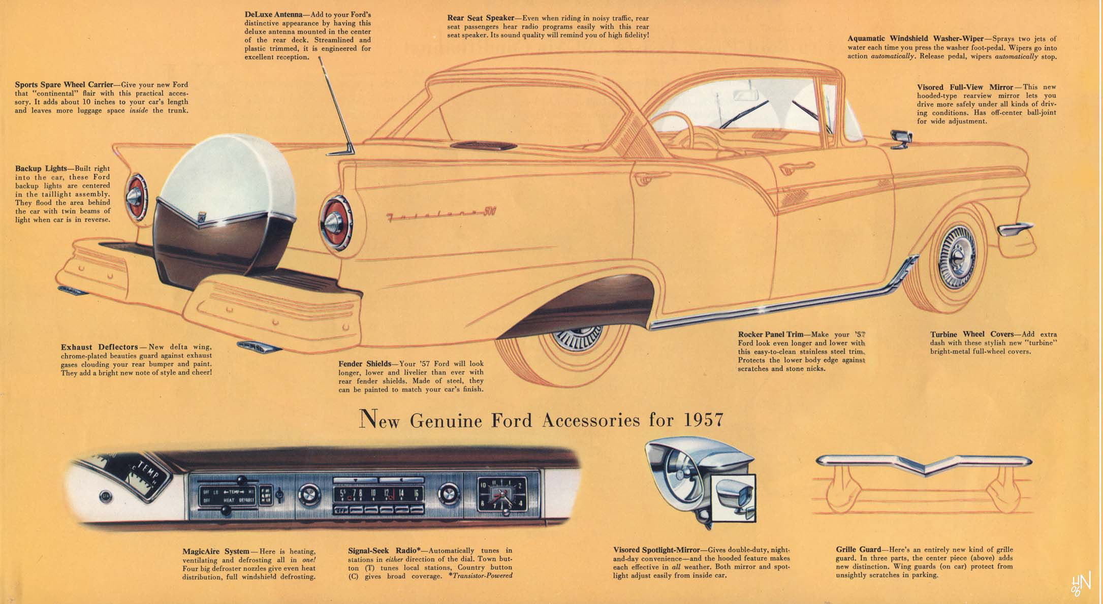 1957 Ford Fairlane 500 brochure